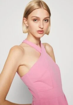 Wal G Nelly Cross Neck Skater - Robe En Jersey - Rose Pink -Wal G a2a949eba7f842bb82fadb64118f13a1