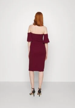 Wal G Cylon Off Shoulder Midi Dress - Robe De Soirée - Berry Wine 10 Wal G Cylon Off Shoulder Midi Dress - Robe De Soirée - Berry Wine -Wal G a5111abb52b94435be525677c9e3832d