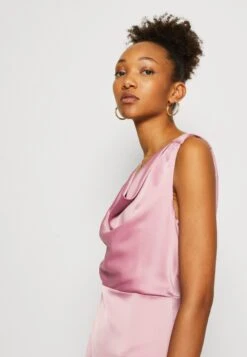 Wal G Limmy Cowl Neck Midi Dress - Robe De Soirée - Mauve Pink -Wal G a63b398673234f5b8ce9fb1f1d07ea81