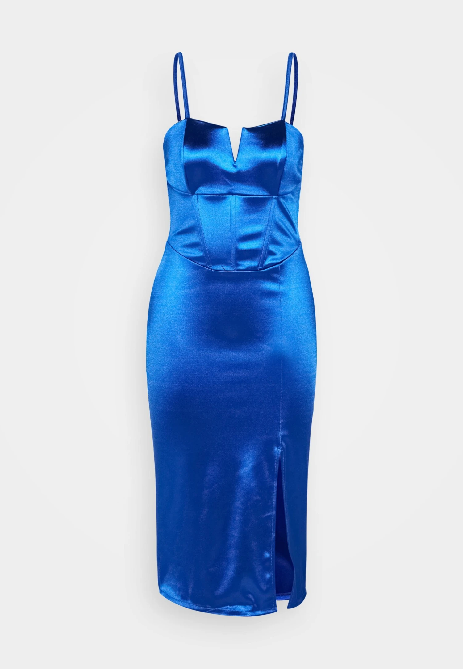 Wal G Saira Midi - Robe Fourreau - Electric Blue 7 Wal G Saira Midi - Robe Fourreau - Electric Blue – Image 5