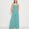 Wal G Rian Wide Leg Pleat - Combinaison - Sage Green -Wal G a73ae63586444f8f9e2618084a41c91d