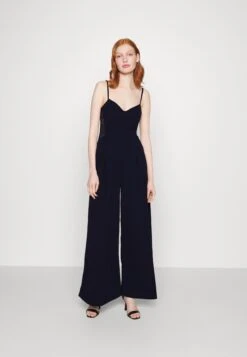 Wal G Laney Lace Wide Leg - Combinaison - Navy Blue