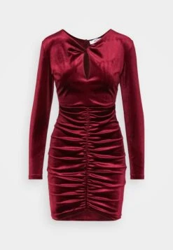 Wal G Valentines Dolly Cut Out Mini - Robe De Soirée - Wine -Wal G a8b9c191956b4876a5c6f8e475450618