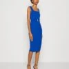Wal G Jumina Buckle Midi - Robe En Jersey - Electric Blue -Wal G a9633f8fb26746098f68c6c606ce92ed