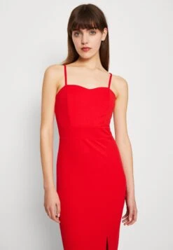 Wal G Jeane Strappy Maxi - Robe En Jersey - Red -Wal G aa2dc72f03e547268b7cd8baa9edbdea