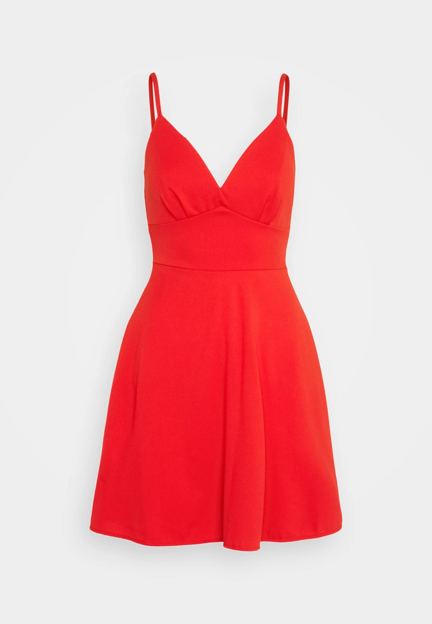 Wal G Jina Skater Dress - Robe En Jersey - Red 7 Wal G Jina Skater Dress - Robe En Jersey - Red – Image 5