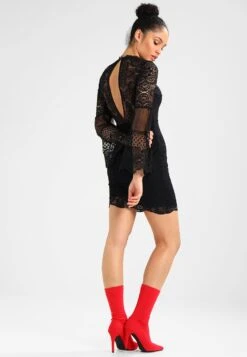 Wal G Detail Mini Dress - Robe De Soirée - Black -Wal G aa4c17c04e3a47e5bc451d75a871d212