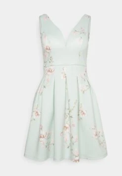 Wal G Wedding - Lila V Neck Print Skater - Robe De Soirée - Hellgrün, Mehrfarbig 10 Wal G Wedding - Lila V Neck Print Skater - Robe De Soirée - Hellgrün, Mehrfarbig -Wal G ab564ecd9bd3475eb62d02550359bc22