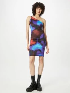 Wal G Mini-robes Robe VLERA Femme Bleu / Bleu Clair -Wal G acc8ef9aa7539b09f9f3d1e36dc07c4a