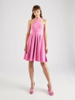 Wal G Mini-robes Robe NELLY Femme Rose Clair -Wal G acd62783b924b7cda506c84210bc586d