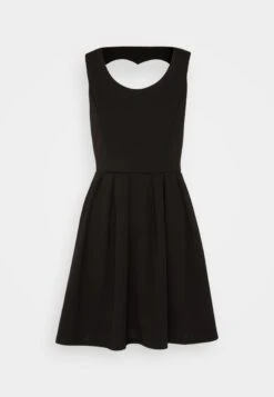 Wal G Valentines Holly Heart Cut Out Skater - Robe De Soirée - Black -Wal G ad9db791221349ab9ad8761b749d322d