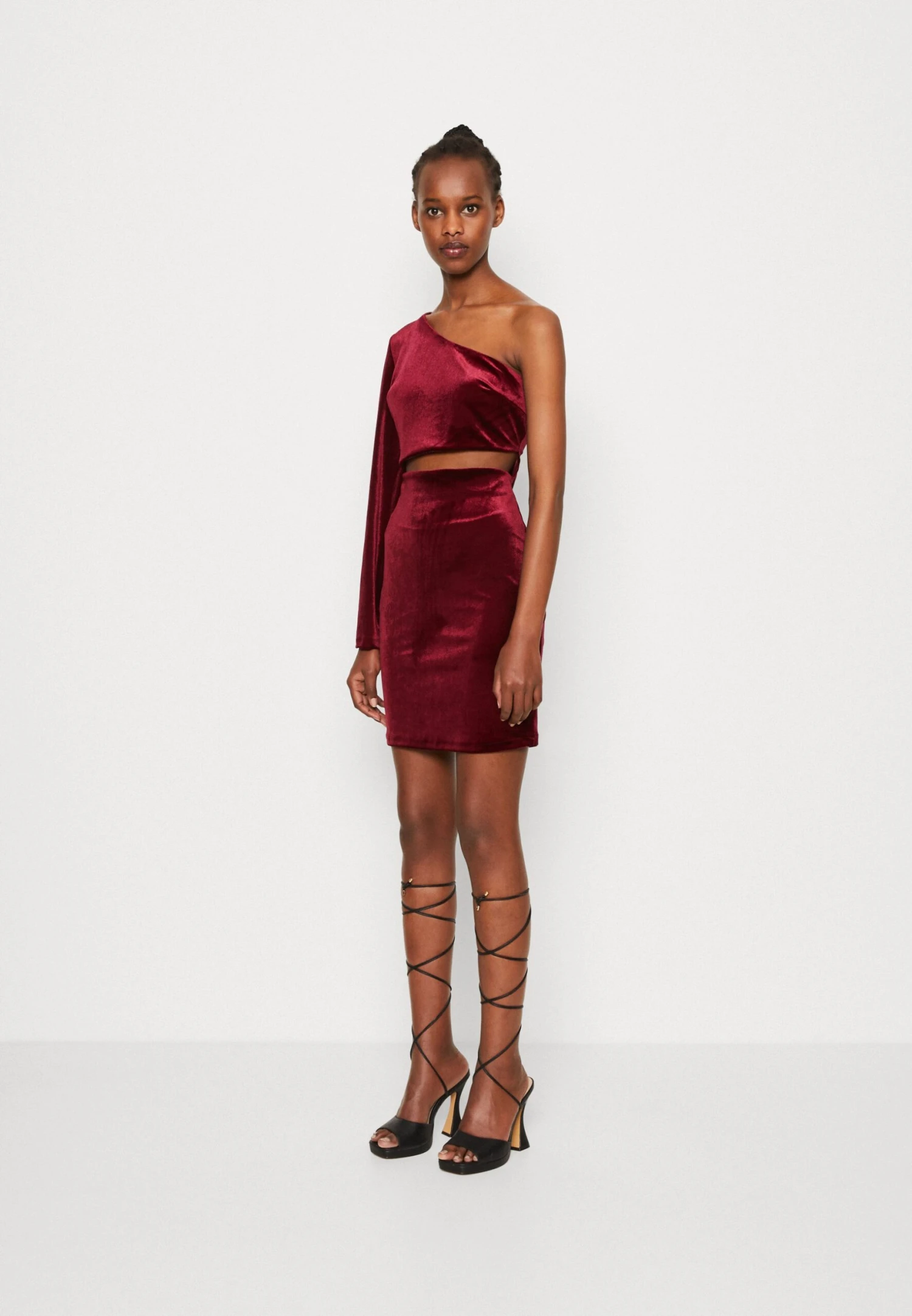 Wal G Valentines Mina Cut Out Mini - Robe De Soirée - Wine 3 Wal G Valentines Mina Cut Out Mini - Robe De Soirée - Wine