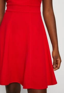 Wal G Vincent Skater Dress - Robe En Jersey - Red -Wal G b1521a4463334f4f89dba76f852cb3f7