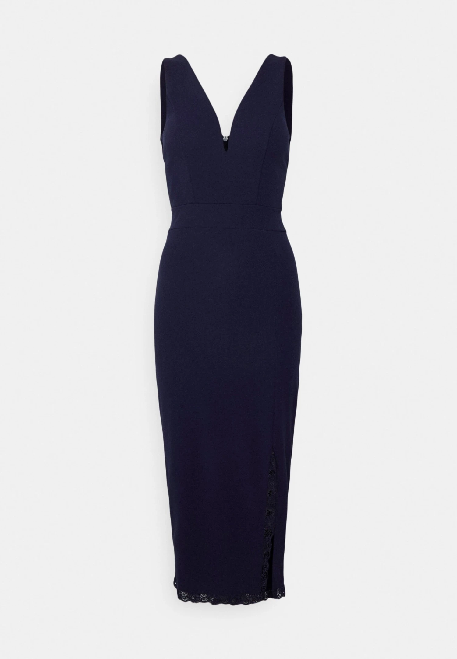 Chantelle Midi Dress - Robe Fourreau - Navy Blue 3 Chantelle Midi Dress - Robe Fourreau - Navy Blue