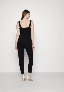 Wal G Print Contrast Plunge - Combinaison - Black Floral -Wal G b30d23a6a81d49c4ae710f3ff3ca4396