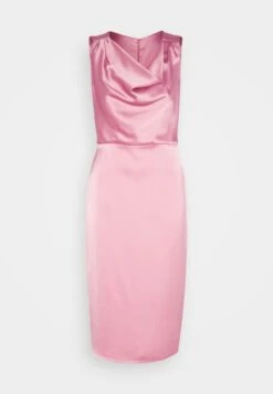 Wal G Limmy Cowl Neck Midi Dress - Robe De Soirée - Mauve Pink -Wal G b328d526d9ed4d4da2b87a7ab8f4c2eb