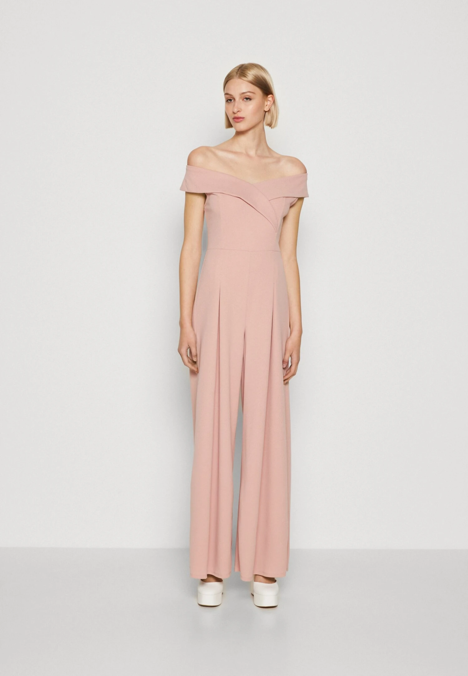 Wal G Nancy Off Shoulder - Combinaison - Blush Pink 3 Wal G Nancy Off Shoulder - Combinaison - Blush Pink