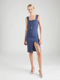 Wal G Robes Midi Robe JUMINA Femme Marine -Wal G b7c4ed2fd5d0a88b3db37b388d1de3c9