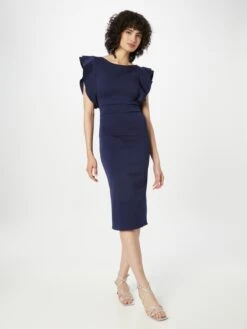 Wal G Robes Fourreaux Robe Fourreau HOPE Femme Bleu Marine -Wal G b8e950c82ff51ec6f18145ed74ae2a79