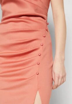 Wal G Wedding Marina Button Dress - Robe De Soirée - Pink -Wal G b8fdb7dd825b4bcf86de48b87475f962