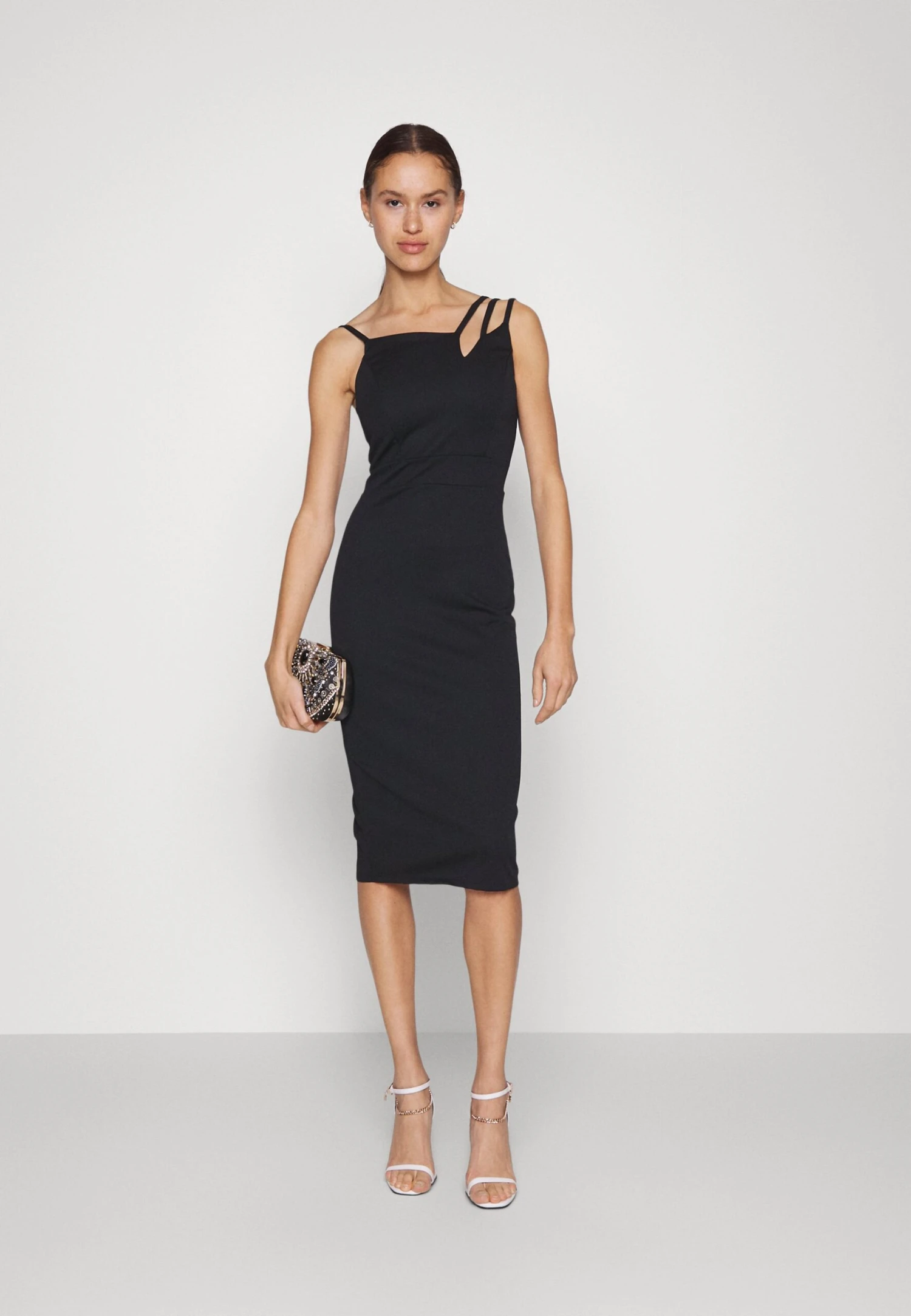 Wal G Jonny Cut Out Midi Dress - Robe De Soirée - Black 4 Wal G Jonny Cut Out Midi Dress - Robe De Soirée - Black – Image 2