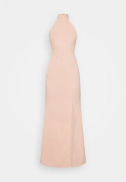 Wal G Sara Halter Neck Maxi Dress - Robe De Cocktail - Blush Pink 12 Wal G Sara Halter Neck Maxi Dress - Robe De Cocktail - Blush Pink -Wal G bec000636eeb48d5af5bb2109b07d04e