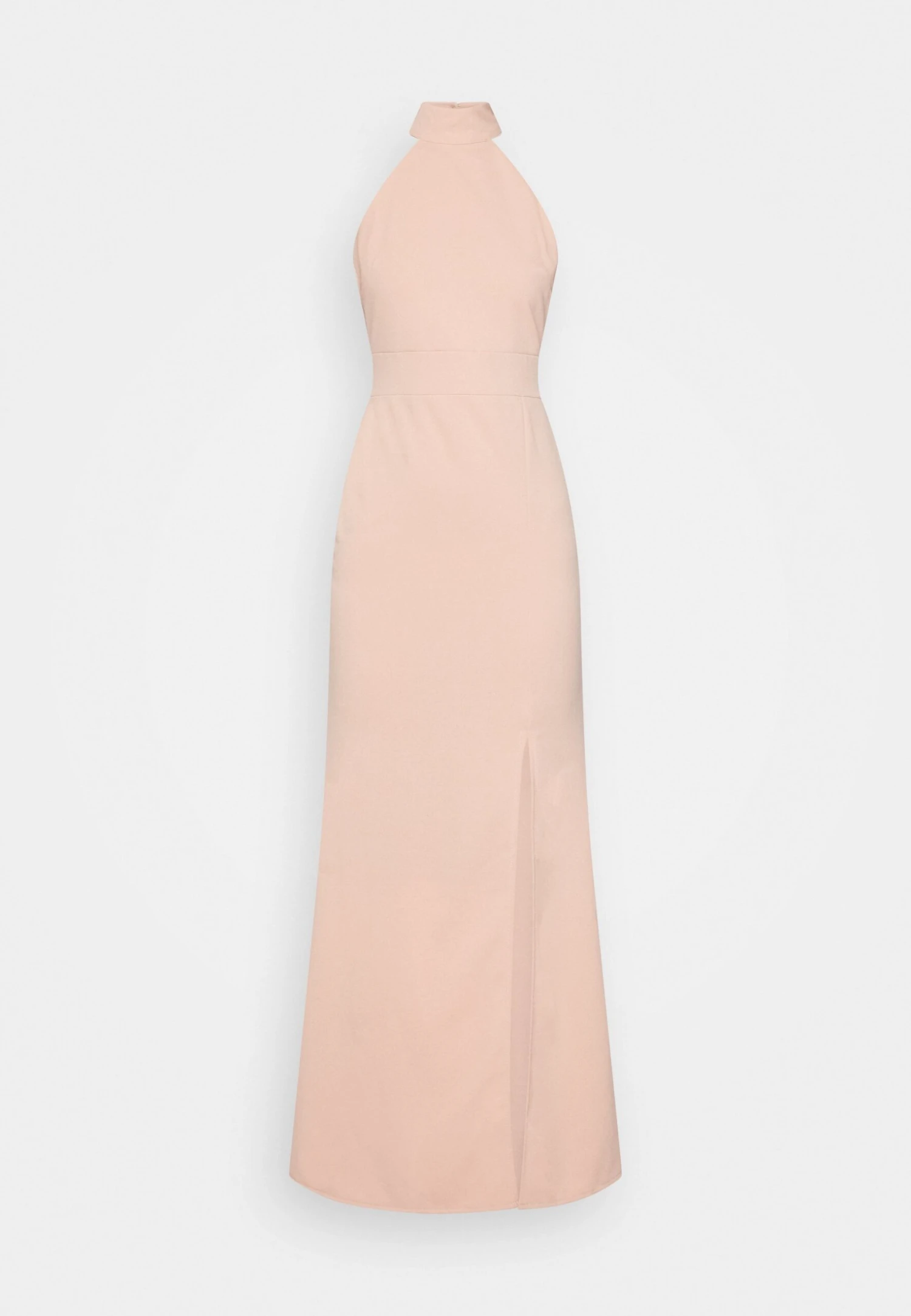 Wal G Sara Halter Neck Maxi Dress - Robe De Cocktail - Blush Pink 7 Wal G Sara Halter Neck Maxi Dress - Robe De Cocktail - Blush Pink – Image 5