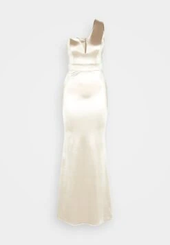 Wal G Evalina One Sleeve Maxi - Robe De Cocktail - Champagne -Wal G bee91a43ab8a40ddada55014aa995535