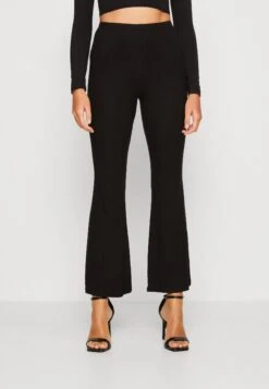 Wal G Ross Flare Trouser - Pantalon Classique - Black