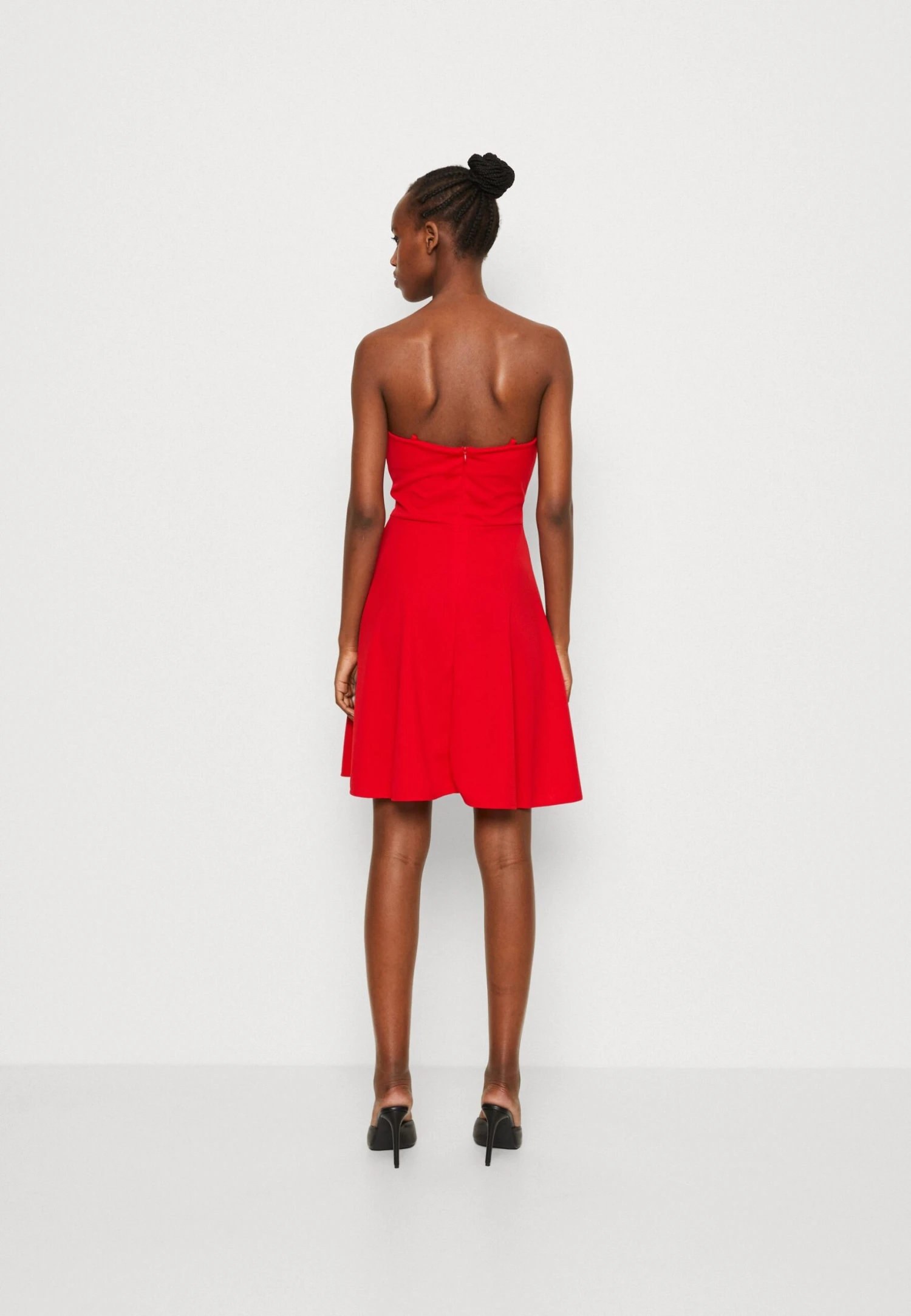 Wal G Valentines Valentina Skater - Robe En Jersey - Red 5 Wal G Valentines Valentina Skater - Robe En Jersey - Red – Image 3