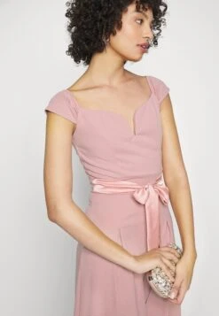 Teo V Neck Wide Leg Bow - Combinaison - Blush Pink 11 Teo V Neck Wide Leg Bow - Combinaison - Blush Pink -Wal G c168f3ad853b4358a6de4a1078e245c7