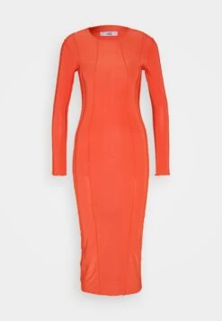 Wal G Dash Panel Midi - Robe En Jersey - Orange 12 Wal G Dash Panel Midi - Robe En Jersey - Orange -Wal G c316ef0ef93f47c889ae46cd17e167cf
