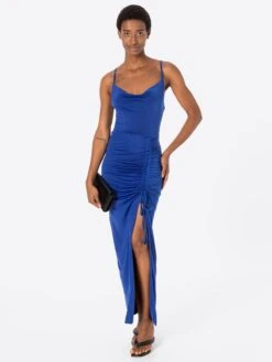 Wal G Robes Longues Robe YASS Femme Bleu Roi -Wal G c3c66da5ec2277776af8aeb9665cce80