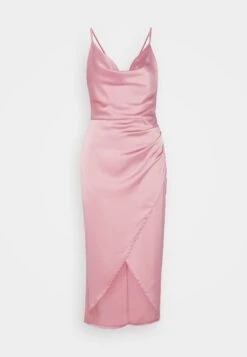 Wal G Milly Tulip Skirt Midi - Robe De Soirée - Mauve -Wal G c491595d98b64ab88e68b24a44ee14e1