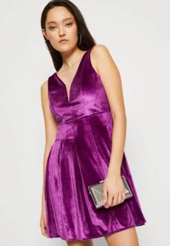Wal G V Neck Skater - Robe De Soirée - Purple -Wal G c5270dc8f1924fe195ed48a61fa74a3d