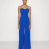 Havana Sweetheart Neck Jumpsuit - Combinaison - Electric Blue
