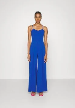 Havana Sweetheart Neck Jumpsuit - Combinaison - Electric Blue