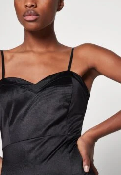 Wal G Ray Strap Midi Dress - Robe De Soirée - Black -Wal G cbefd2a9fb14496ea94e253f6e8d16cc