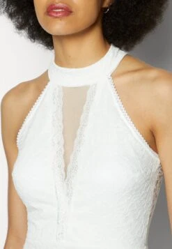 Wal G High Neck Maxi - Robe De Cocktail - White -Wal G cc364dacda354a1389dd671f419aa28f