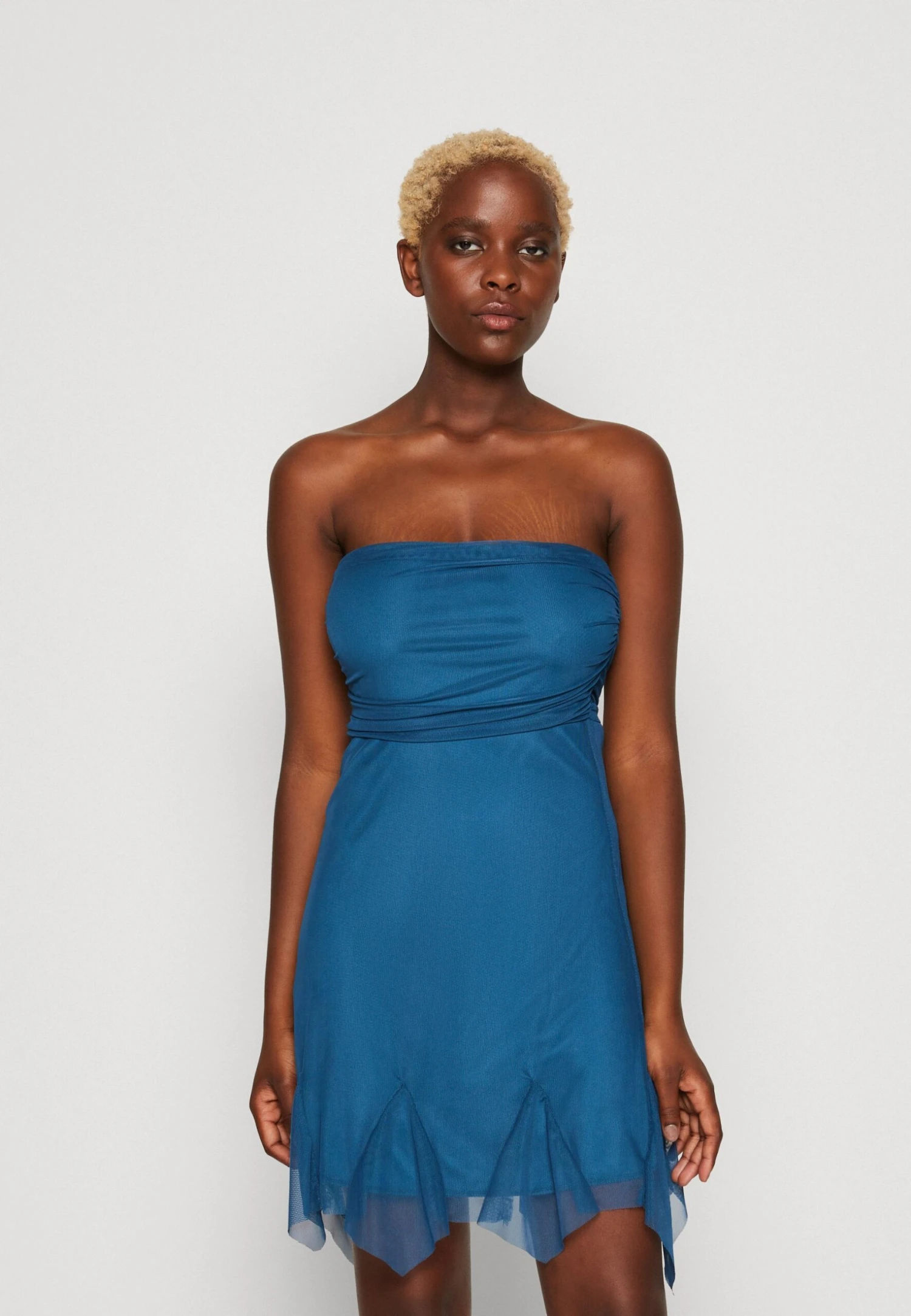 Wal G Dan Mini - Robe De Jour - Dark Teal Blue 3 Wal G Dan Mini - Robe De Jour - Dark Teal Blue