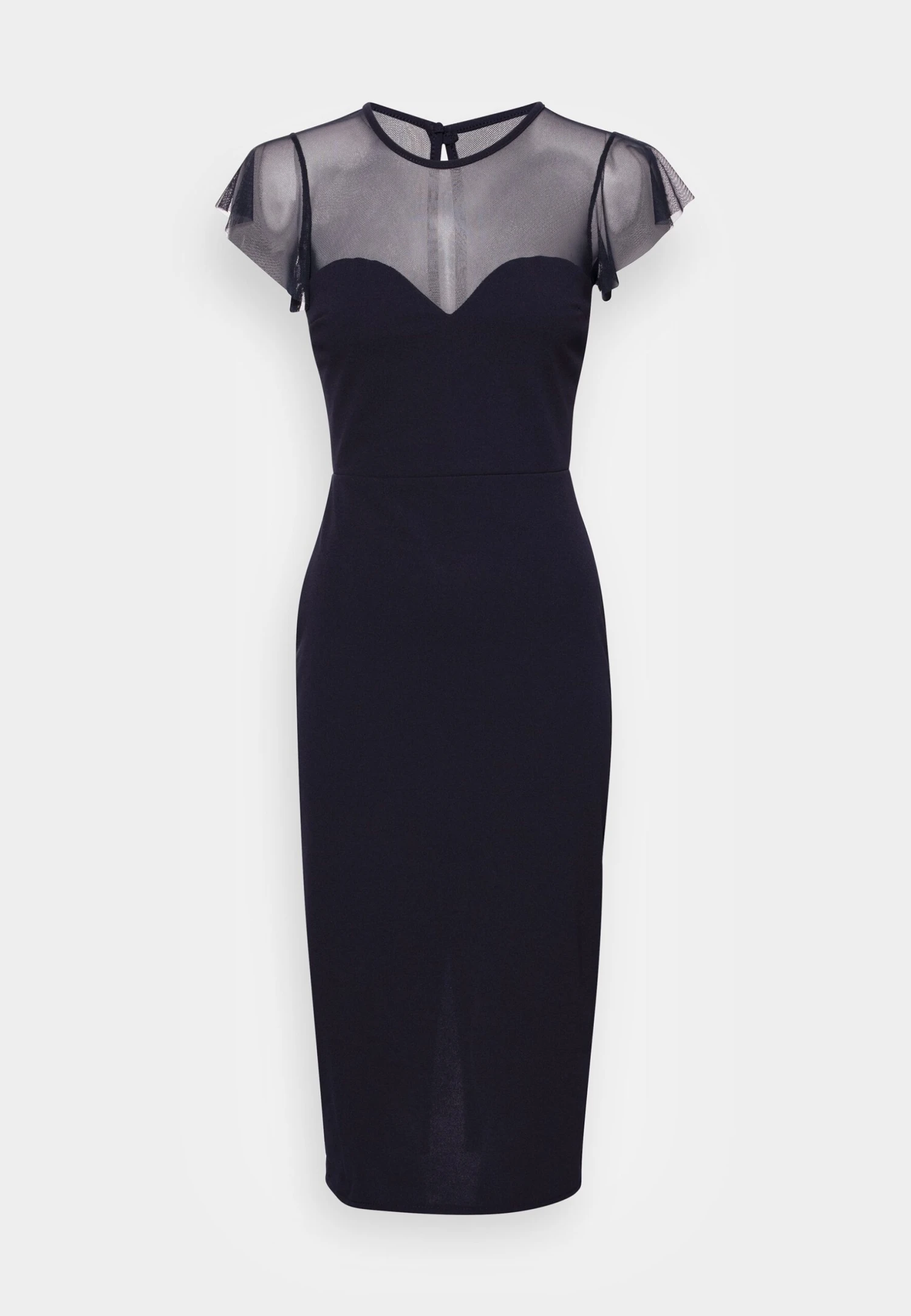 Wal G Dylan Midi Dress - Robe De Soirée - Navy 6 Wal G Dylan Midi Dress - Robe De Soirée - Navy – Image 4