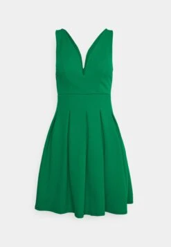 Wal G Pleated Fit And Flare - Robe De Soirée - Leaf Green -Wal G cfed1335999148dca8cb5a35792e819b