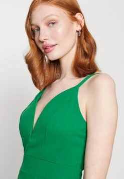 Wal G Vincent Skater Dress - Robe En Jersey - Leaf Green -Wal G d65b303ced114cc1af7bb6eec7c6905a