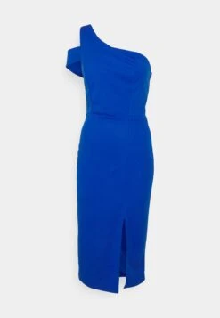 Wal G Genny Cut Out Midi - Robe En Jersey - Electric Blue