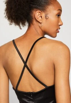 Wal G Josh Satin Skater - Robe De Soirée - Black -Wal G d9372f67a8984a75b5d7a717373282e6