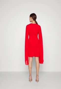 Wal G Holly Sleeve Dress - Robe De Soirée - Red -Wal G dbe1cab8d91e4df6bba08a61ee3513ab