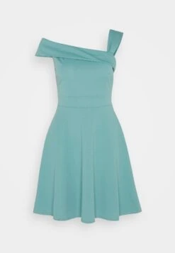 Wal G Noelle Off The Shoulder Skater - Robe En Jersey - Sage Green -Wal G ddbf7180ff0a44e3935a13a1400247af