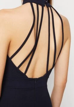 Wal G Benedette Midi Dress - Robe De Soirée - Navy Blue -Wal G dee90dee78ca46b4bdaae609beb6ec1e