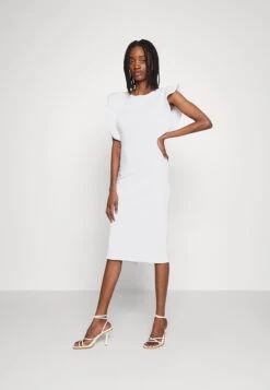 Wal G Hope Ruffle Midi - Robe De Soirée - White -Wal G df62102bcd804ff29c375b07e16d466f