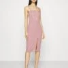 Wal G Lizzy Midi Dress - Robe En Jersey - Blush Pink 1 Wal G Lizzy Midi Dress - Robe En Jersey - Blush Pink -Wal G e10019f2a06d4d93b177e67369d46fd9
